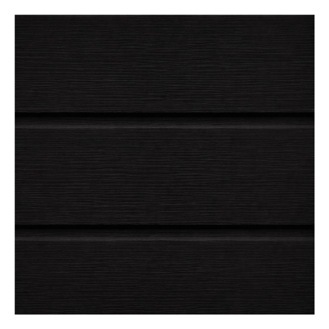 Novalit Rondkant 148mm Gevelbekleding Zwart RAL9005 600cm